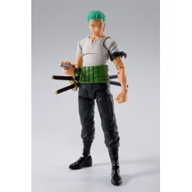 One Piece action figure SHFiguarts Roronoa Zoro Romance Dawn Ver. 15cm Figurine 