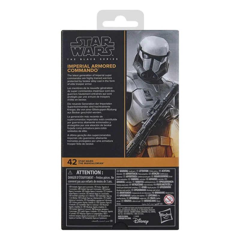 HASG0016 Star Wars: The Mandalorian Black Series Imperial Armored Commando figure 15 cm