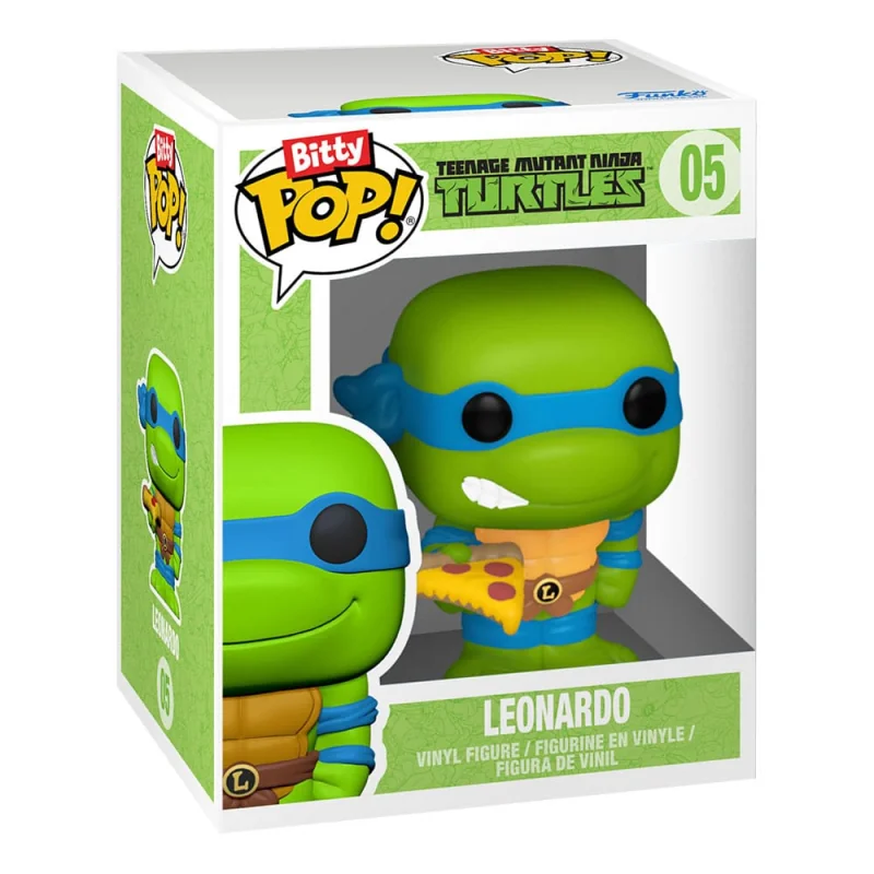 Ninja Turtles POP! Wrinkles Vinyl Figure Leonardo w/Van 1" Pop figures