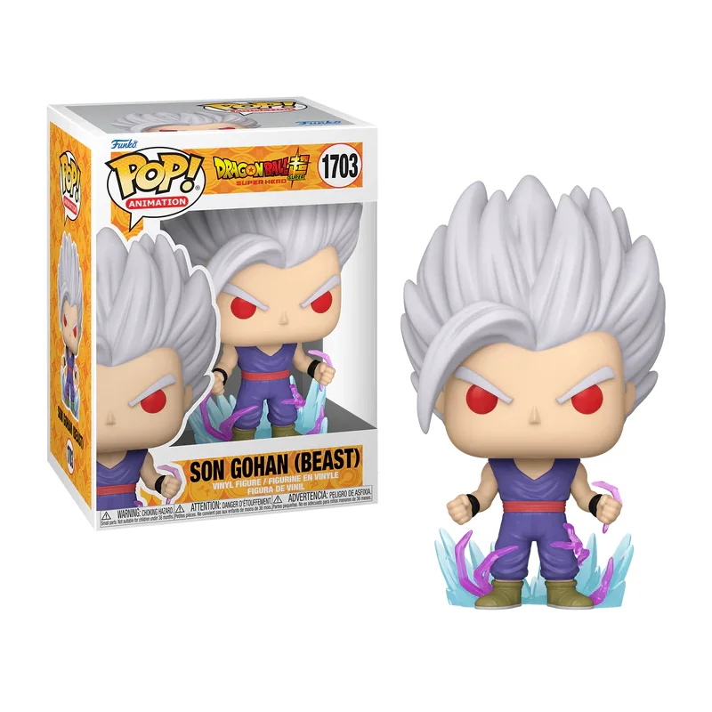 DBS SUPER HERO - POP Animation No. 1703 - Gohan Beast with Chase (GITD) Pop figure 