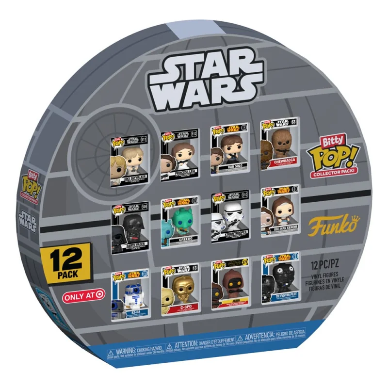 Star Wars pack 12 Bitty POP figures! Vinyl A New Hope 2.5 cm Pop figures