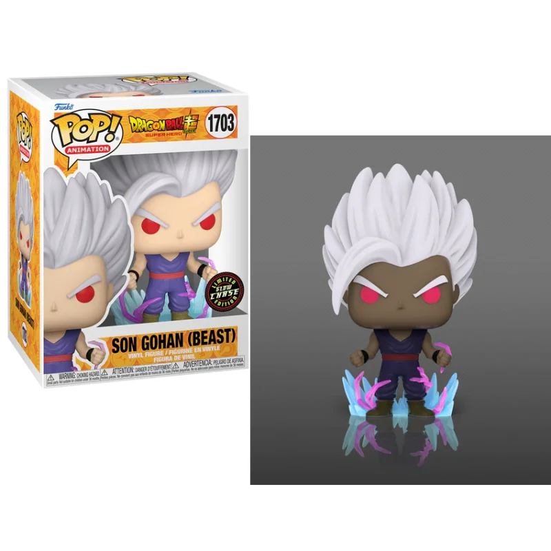 DBS SUPER HERO - POP Animation No. 1703 - Gohan Beast with Chase (GITD) Pop figures