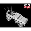 FIRST TO FIGHT: 1/72; German command car Sd.Kfz.247 Ausf. B with radio Military model kit