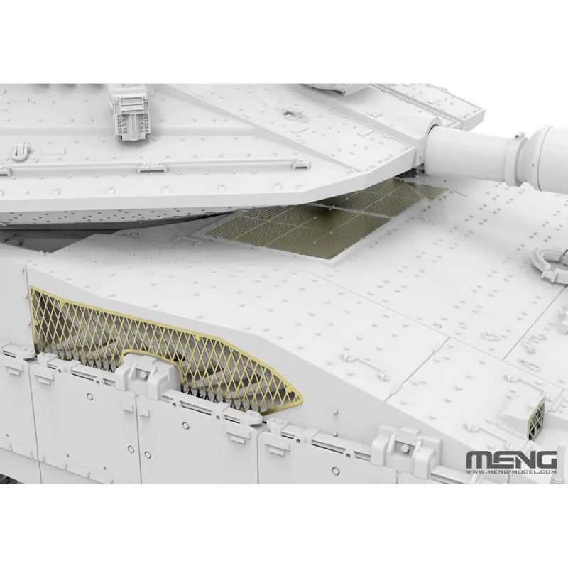 MENG MODEL: 1/35; Israel Main Battle Tank Merkava Mk.4M w/Roof-Mounted Slat Armor