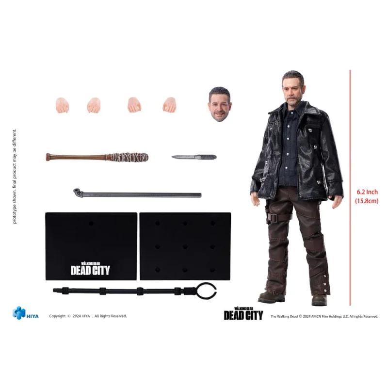 The Walking Dead: Dead City - Exquisite Super Series Negan 1/12 Figure 16 cm