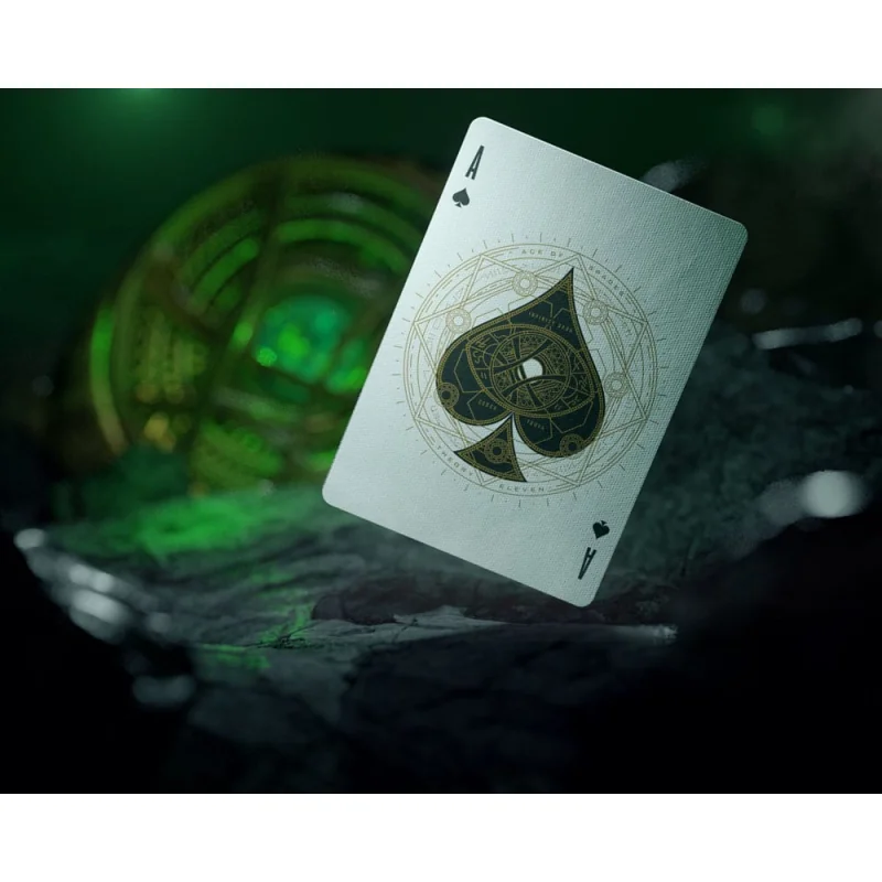 T11-AVENGERS-DECK-GREEN Avengers - The Infinity Saga Playing Card Deck Green Version