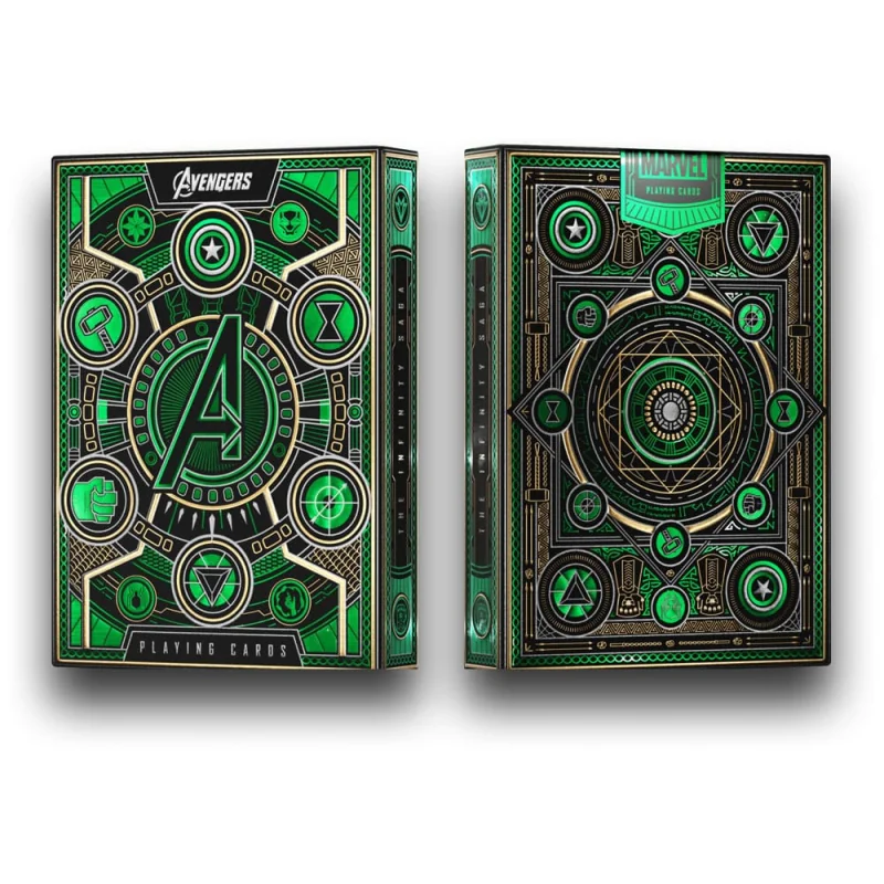 Avengers - The Infinity Saga Playing Card Deck Green Version