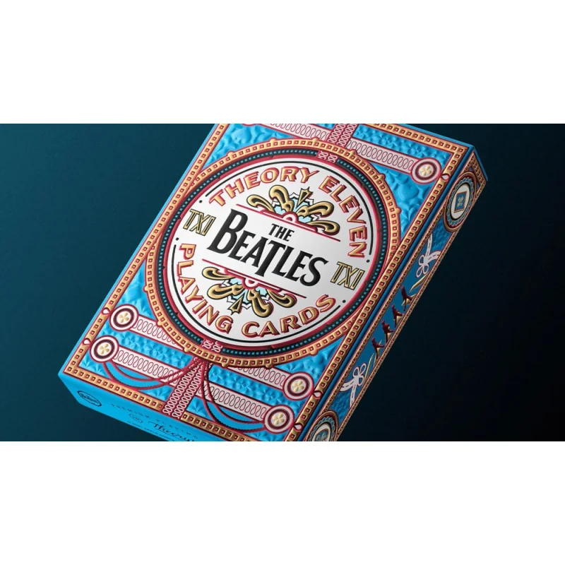 The Beatles playing card deck Blue Version