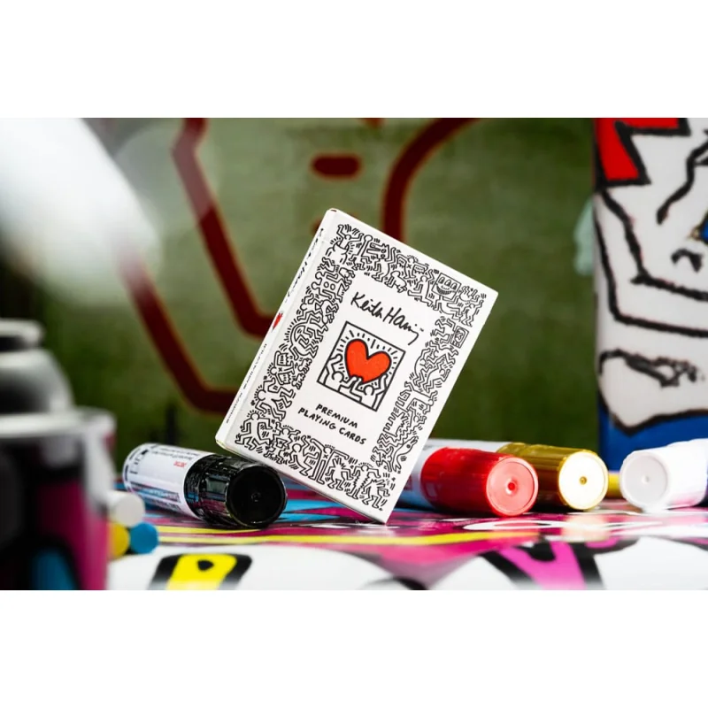 T11-KEITHHARING-DECK Keith Haring playing card deck