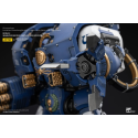 Warhammer The Horus Heresy figure 1/18 Ultramarines Leviathan Dreadnought with Cyclonic Melta Lance And Siege Claws 29 cm