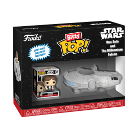 Star Wars - Bitty Pop Ride Han Solo Millenium Falcon Pop figure 