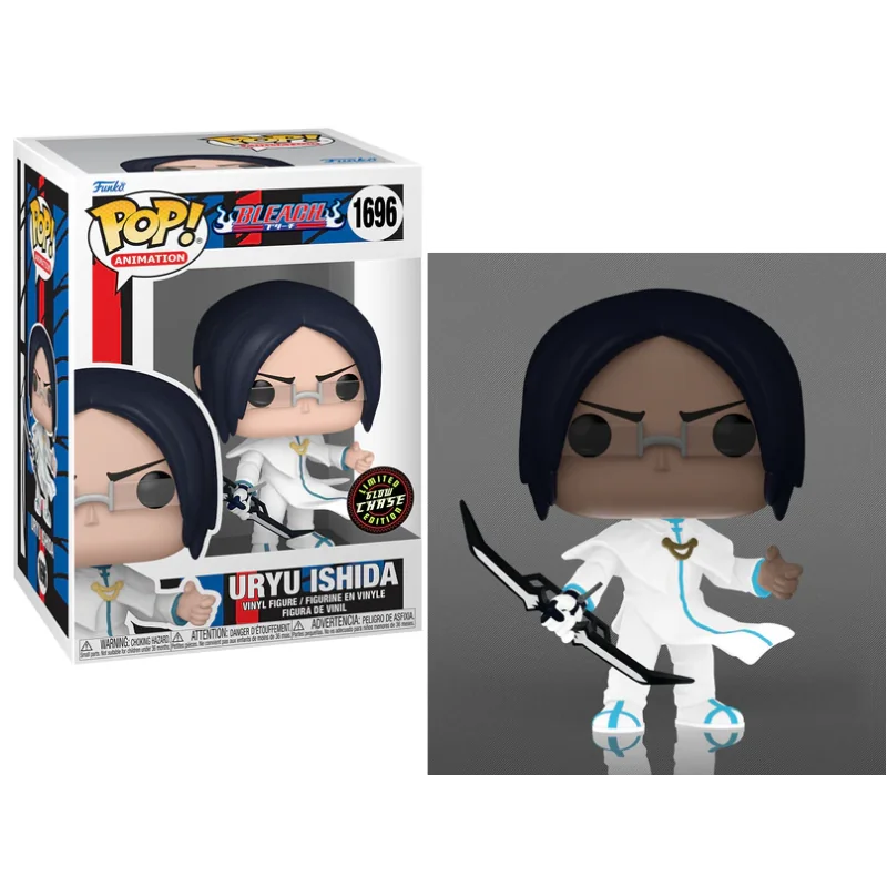 BLEACH - POP Animation No. 1696 - Uryu Ishida with Chase (GW) Pop figures