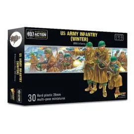 US Army Winter Infantry Figurine games 