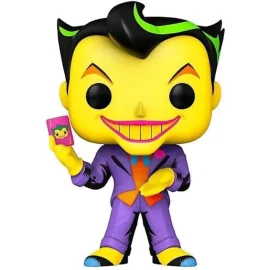 DC Comics POP! Heroes Vinyl Figure Joker (Black Light) 9 cm Pop figure 