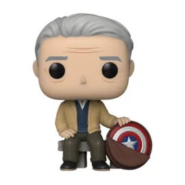 Marvel: Year of the Shield 80th Anniversary POP! Vinyl Figure Old Man Steve 9 cm Pop figure 