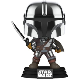 Star Wars: Mandalorian POP! Vinyl Figure MandoW/DrkSabr(GW/MT) 9 cm Pop figure 