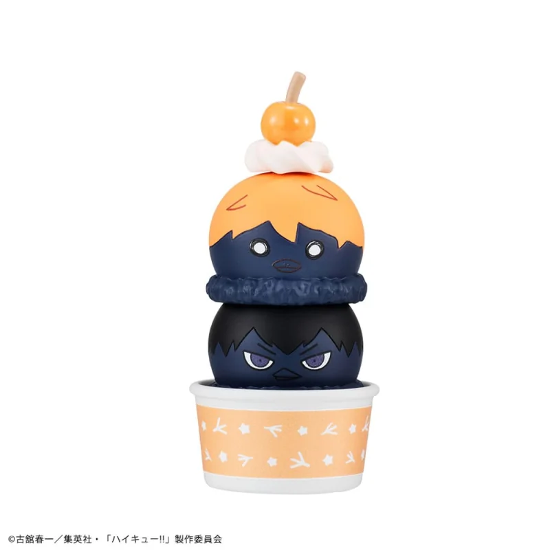 Haikyu!! pack 6 trading figures Tsumichen Stack up & Change 8 cm (with gift) Figure