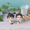 Haikyu!! PVC statuette Look Up Toru Oikawa & Hajime Iwaizumi Uniform Ver. 11cm (with gift) 