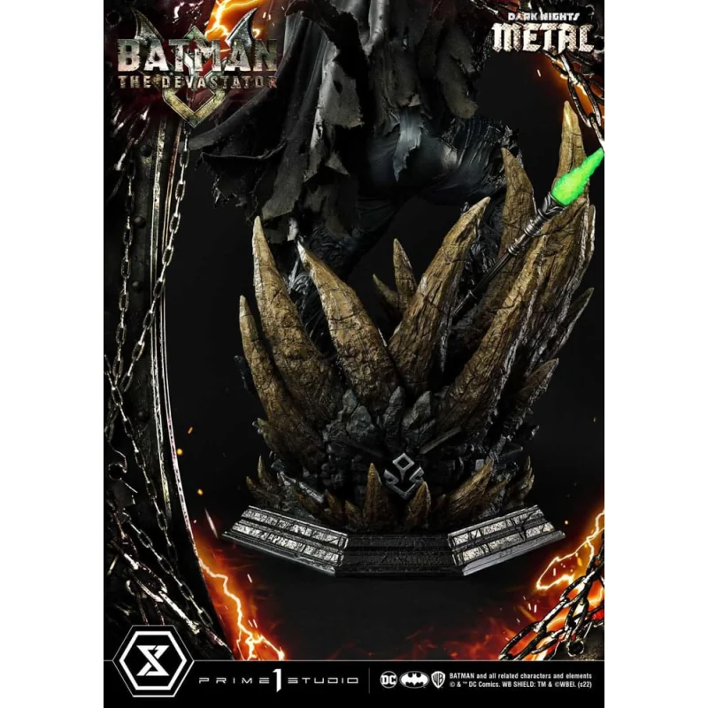 Dark Knights: Metal statuette 1/3 The Devastator Regular Version 98 cm Statue