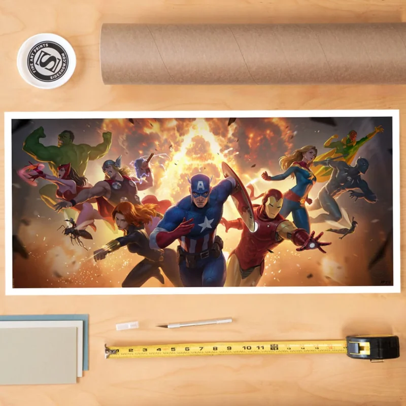 Marvel Art Print The Avengers Assemble 71 x 33 cm - unframed Poster, Wallscroll