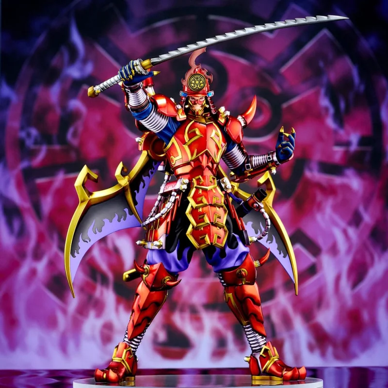 Yu-Gi-Oh! Monster Figure Collection Legendary Six Samurai Shi In 35 cm Statue