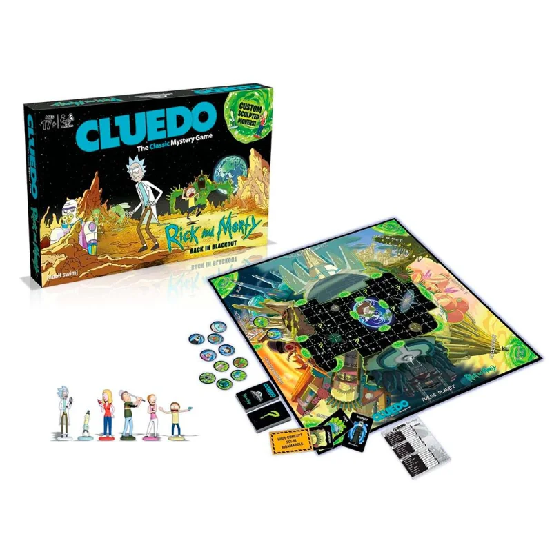 Winning Moves Rick & Morty - Cluedo Board Game (ENG) Board game