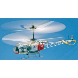 LAMA XRB RC radio-controlled electric helicopter with transmitter 