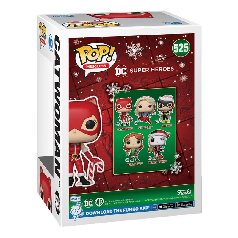 DC Comics POP! Heroes Holiday '24- Catwoman Funko