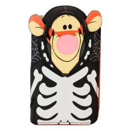 Disney by Loungefly Winnie the Pooh Skeleton Tigger Coin Purse Wallet 