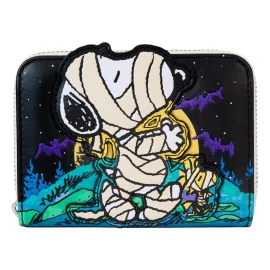 Peanuts by Loungefly Snoopy Mummy Coin Purse Wallet 