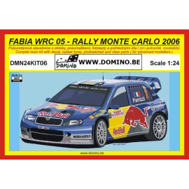 SKODA FABIA WRC MONTE CARLO 2006 PANIZZI Die-cast 