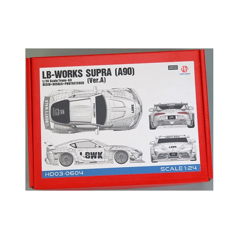 LB-WORKS SUPRA A90 VERSION A Model kit 