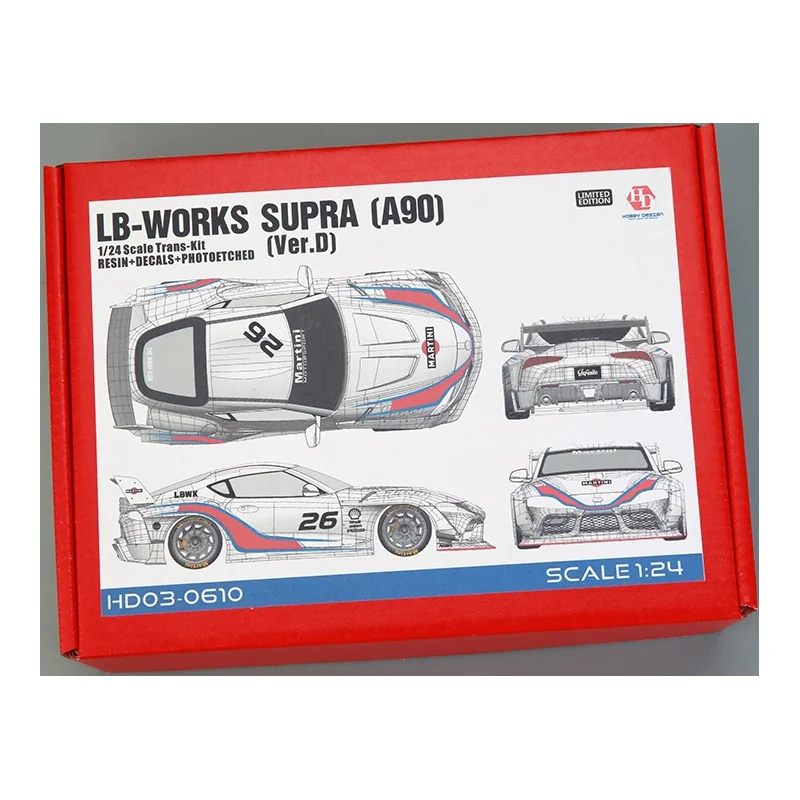 LB WORKS SUPRA A90 VERSION D Model kit 