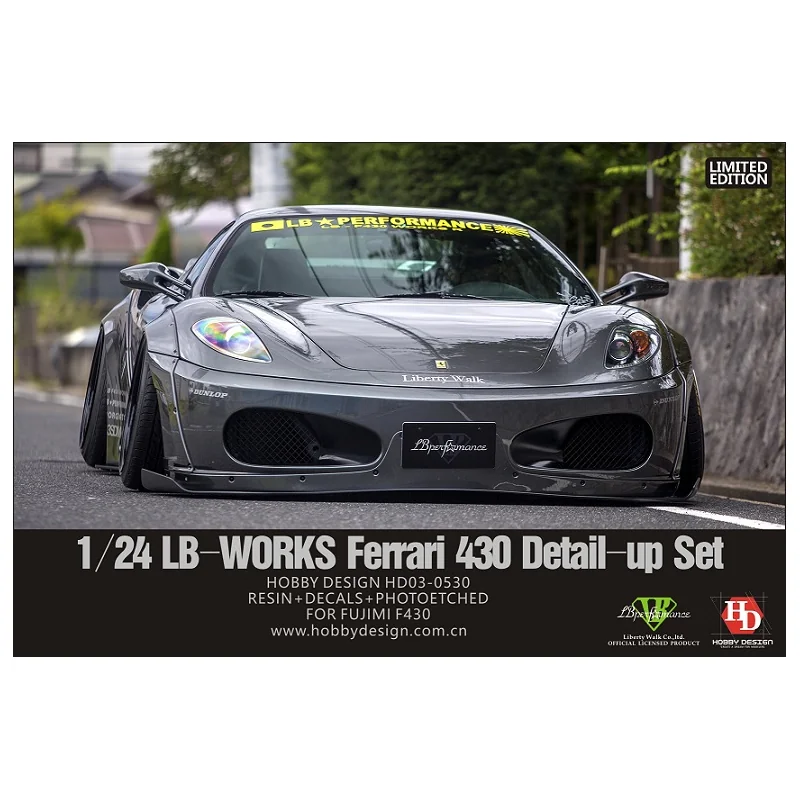 LB WORKS FERRARI 430 WIDE BODY Model kit 