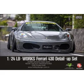 LB WORKS FERRARI 430 WIDE BODY Model kit 