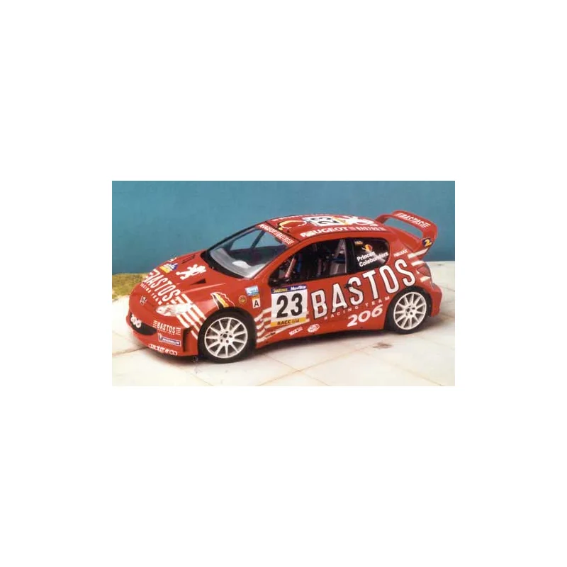 PEUGEOT 206 WRC BASTOS CATALUNIYA 2000 Die-cast 