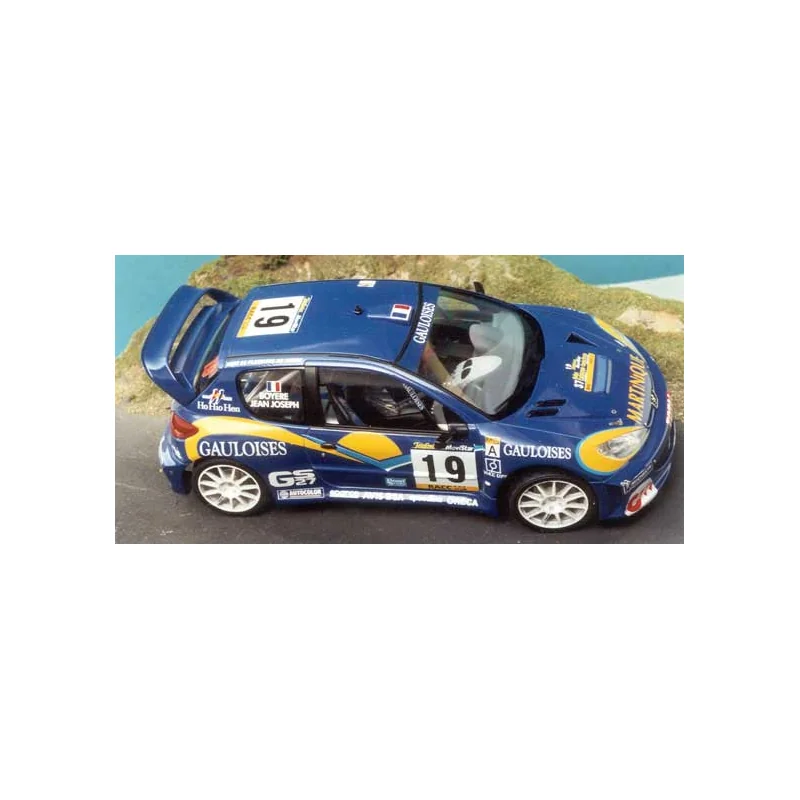 PEUGEOT 206 WRC CATALUNIA 2001 JEAN JOSEPH Die-cast 