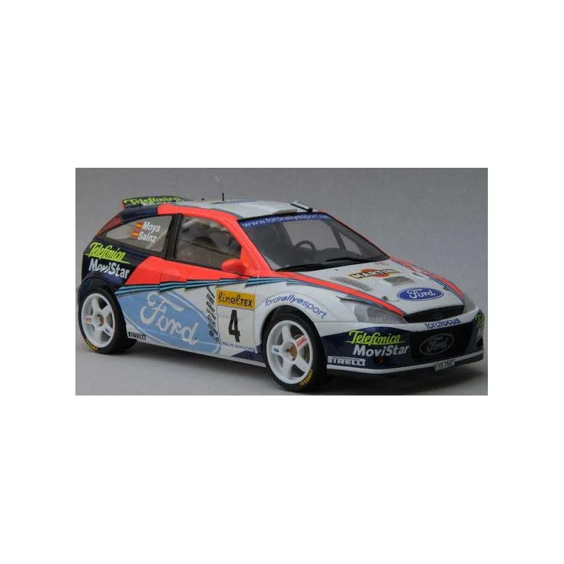 FORD FOCUS WRC MONTE CARLO 2002 SAINZ MC RAE Die-cast 