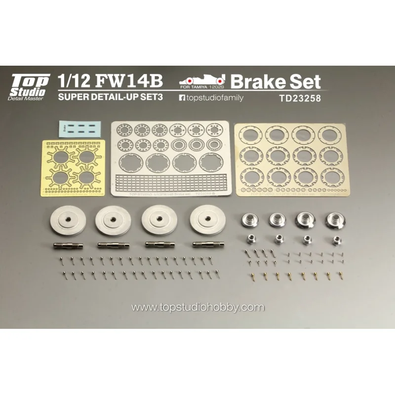 FW14B SUPER DETAIL UP SET 3 BRAKE SET Decal 