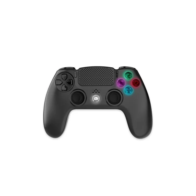 Black Wireless Controller for PS4 With Headphone Jack and Illuminated Buttons Gamepad 