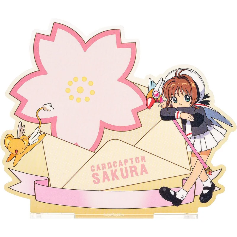 Cardcaptor Sakura Acrylic Pen Holder 25th Anniversary School Uniform Ver. 13cm Figurine 