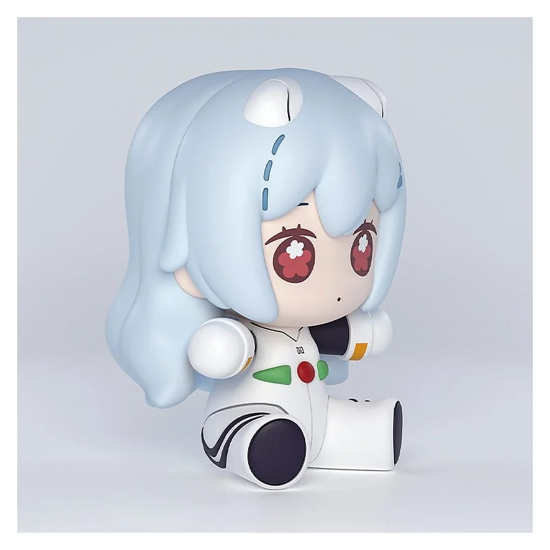 Neon Genesis Evangelion: Rebuild of Evangelion figure Chibi Huggy Good Smile Rei Ayanami: Long Hair Ver. 7cm Good Smile Company