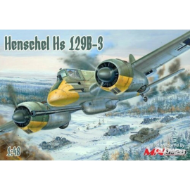 Henschel Hs 129B-3 Model kit 