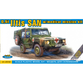 0.5t Iltis SAN w/medical mission kit Model kit 