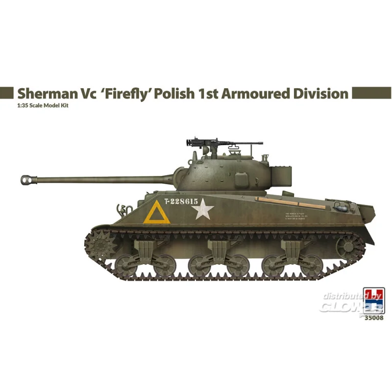 Sherman Vc 'Firefly' Polish 1st Armored Division Model kit 