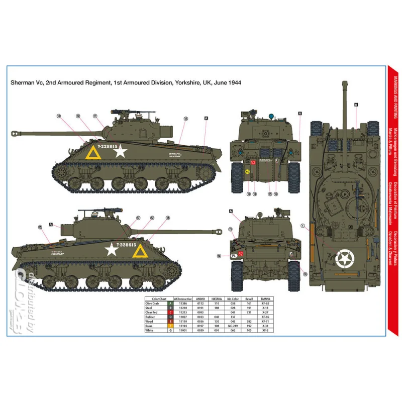 Sherman Vc 'Firefly' Polish 1st Armored Division Hobby 2000