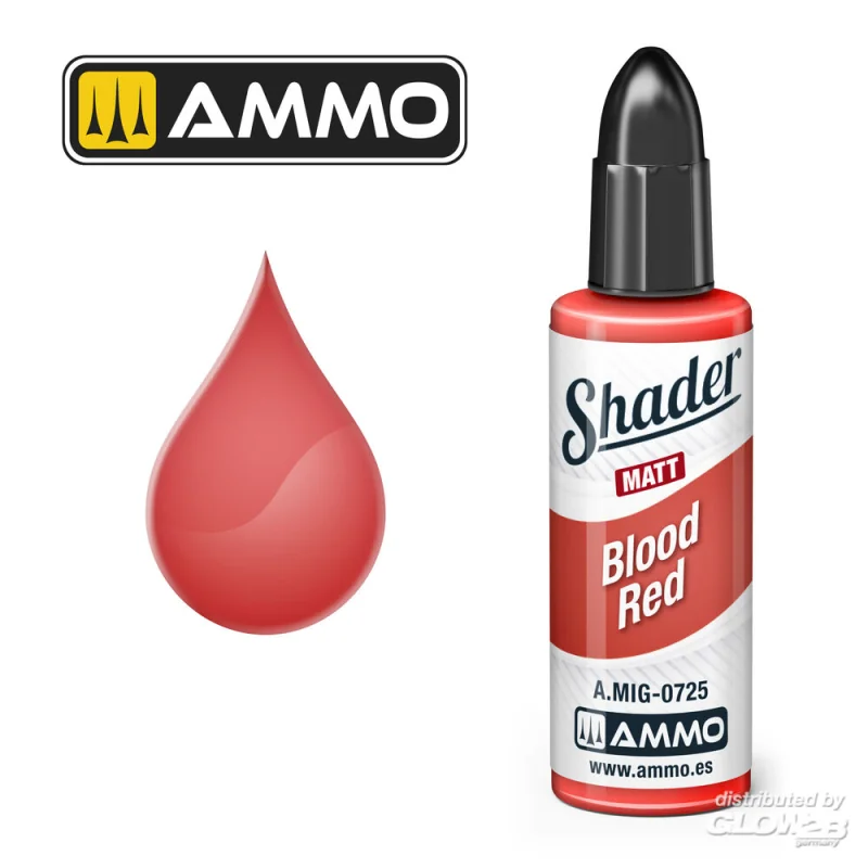 MATT SHADER Blood Red Paint 