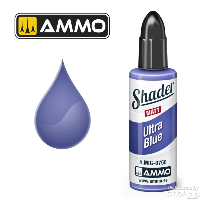 MATT SHADER Ultra Blue Paint 