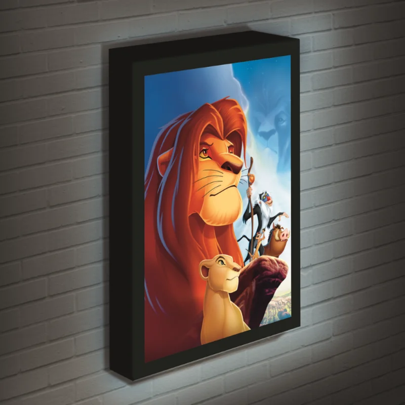 THE LION KING - Illuminated Canvas 40X30 Cm 