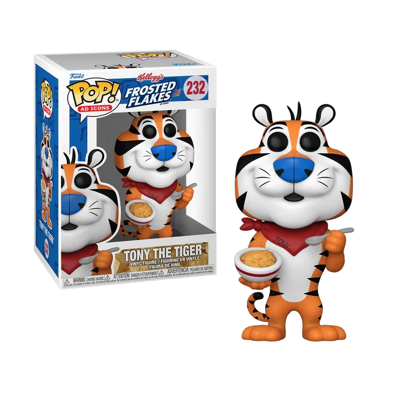 KELLOGG'S - POP AD Icon No. 232 - Tony the Tiger ('84) Pop figure 